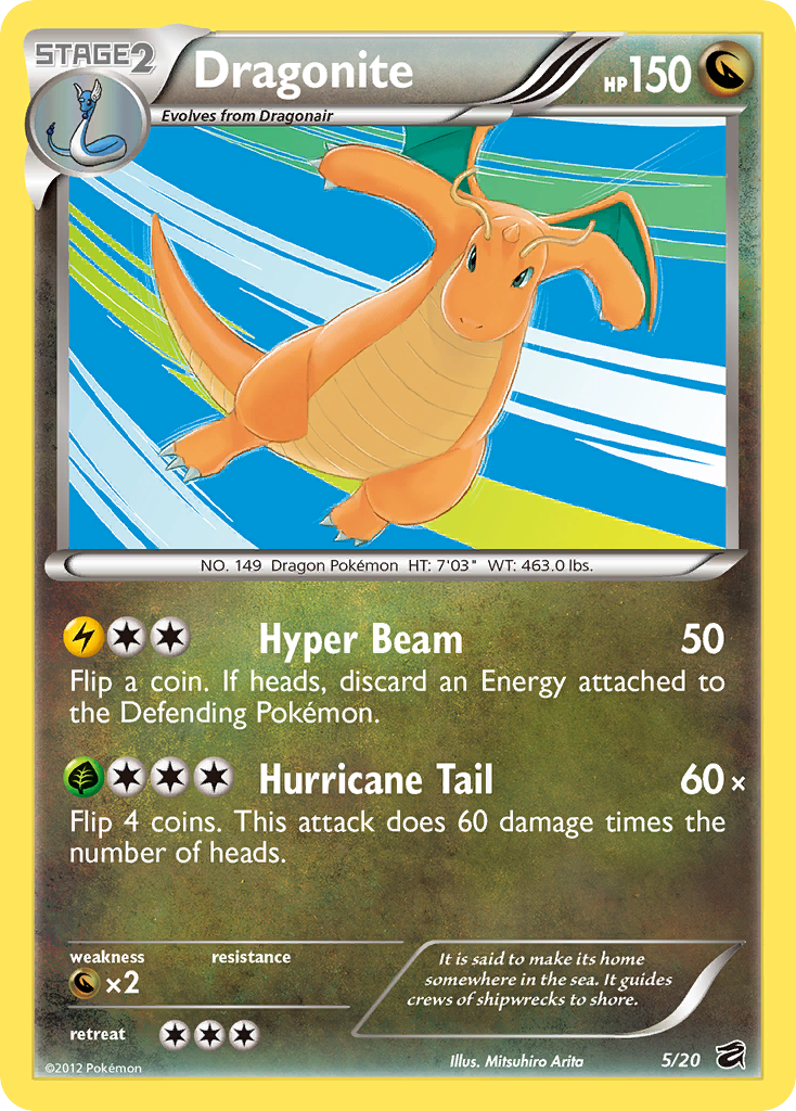 Dragonite (5/20) [Black & White: Dragon Vault] | Eastridge Sports Cards & Games