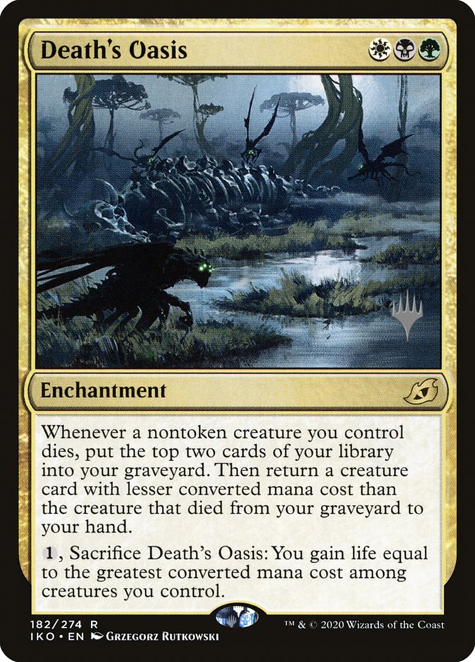 Death's Oasis (Promo Pack) [Ikoria: Lair of Behemoths Promos] | Eastridge Sports Cards & Games