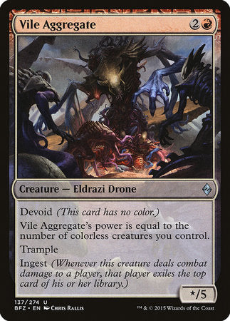 Vile Aggregate [Battle for Zendikar] | Eastridge Sports Cards & Games