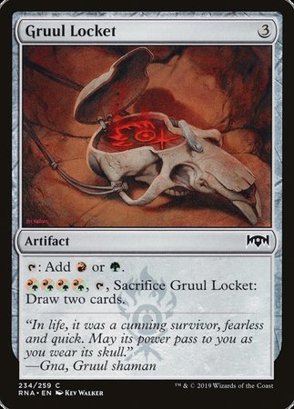 Gruul Locket [Ravnica Allegiance] | Eastridge Sports Cards & Games