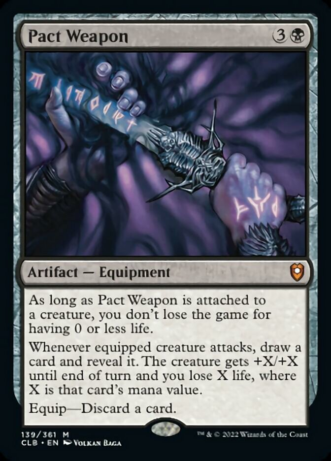 Pact Weapon [Commander Legends: Battle for Baldur's Gate] | Eastridge Sports Cards & Games