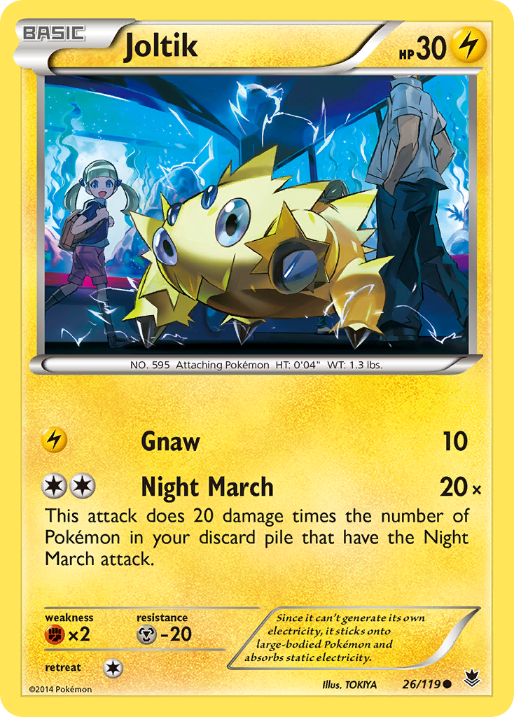 Joltik (26/119) [XY: Phantom Forces] | Eastridge Sports Cards & Games