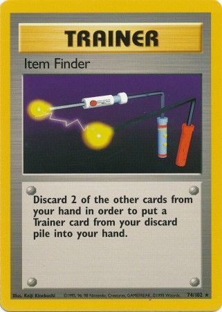 Item Finder (74/102) [Base Set Unlimited] | Eastridge Sports Cards & Games