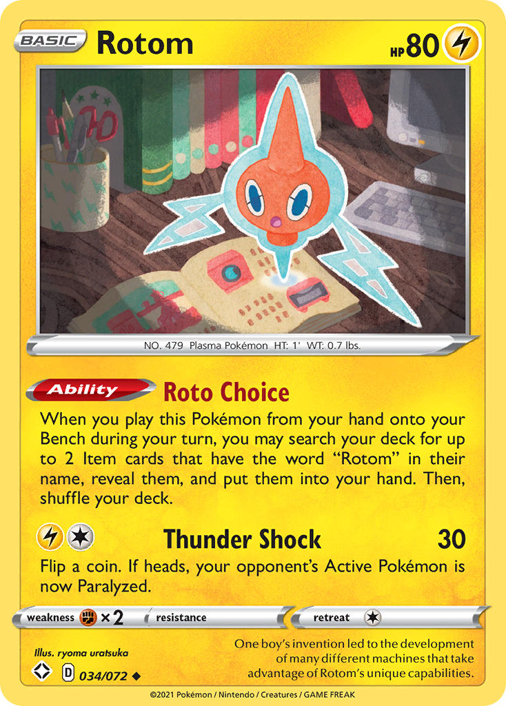 Rotom (034/072) [Sword & Shield: Shining Fates] | Eastridge Sports Cards & Games