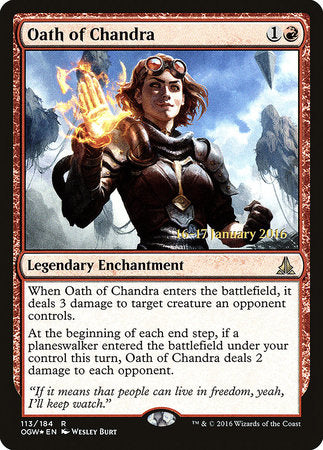 Oath of Chandra [Oath of the Gatewatch Promos] | Eastridge Sports Cards & Games