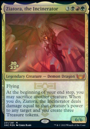 Ziatora, the Incinerator [Streets of New Capenna Prerelease Promos] | Eastridge Sports Cards & Games