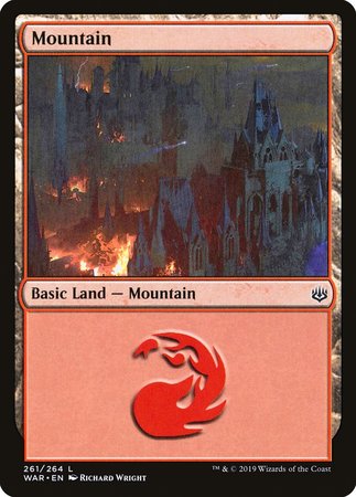 Mountain (261) [War of the Spark] | Eastridge Sports Cards & Games