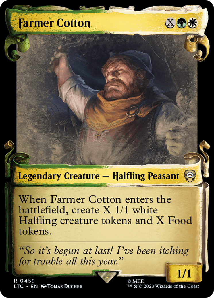 Farmer Cotton [The Lord of the Rings: Tales of Middle-Earth Commander Showcase Scrolls] | Eastridge Sports Cards & Games