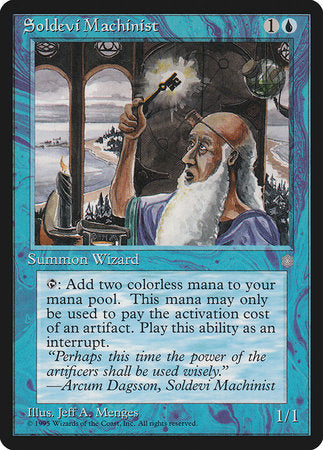 Soldevi Machinist [Ice Age] | Eastridge Sports Cards & Games