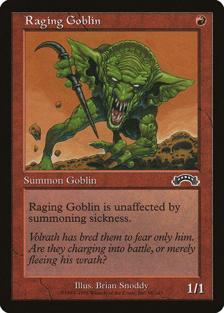 Raging Goblin [Exodus] | Eastridge Sports Cards & Games