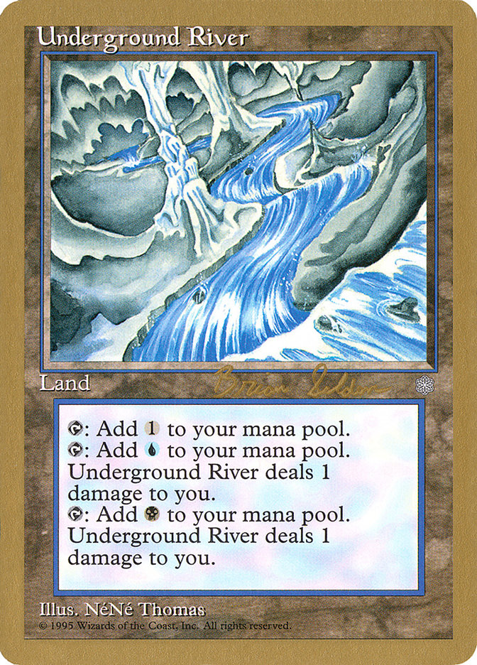Underground River (Brian Selden) [World Championship Decks 1998] | Eastridge Sports Cards & Games