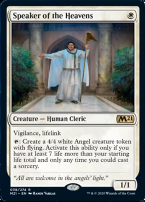 Speaker of the Heavens [Core Set 2021] | Eastridge Sports Cards & Games