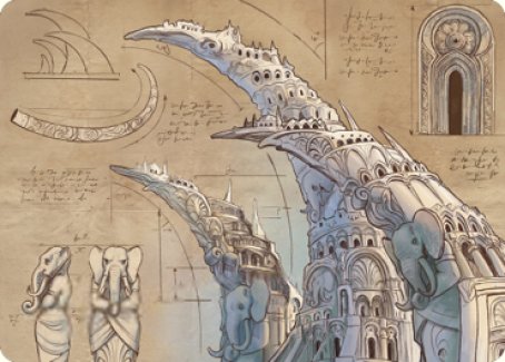 Ivory Tower Art Card [The Brothers' War Art Series] | Eastridge Sports Cards & Games