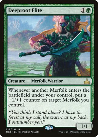 Deeproot Elite [Rivals of Ixalan Promos] | Eastridge Sports Cards & Games