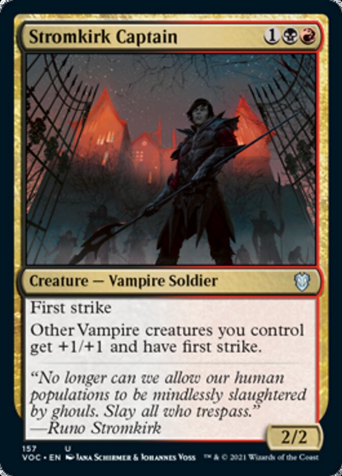 Stromkirk Captain [Innistrad: Crimson Vow Commander] | Eastridge Sports Cards & Games