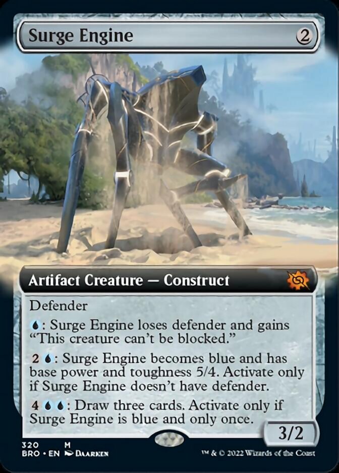 Surge Engine (Extended Art) [The Brothers' War] | Eastridge Sports Cards & Games