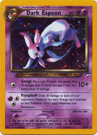 Dark Espeon (4/105) [Neo Destiny Unlimited] | Eastridge Sports Cards & Games