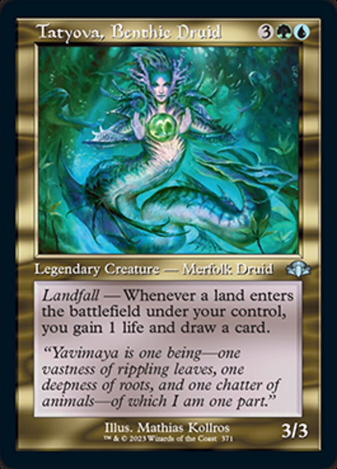 Tatyova, Benthic Druid (Retro) [Dominaria Remastered] | Eastridge Sports Cards & Games