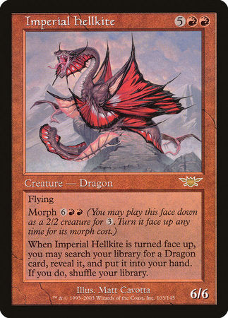 Imperial Hellkite [Legions] | Eastridge Sports Cards & Games