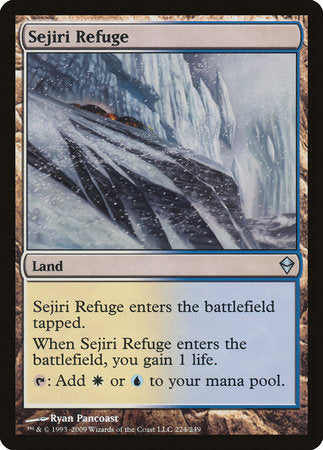 Sejiri Refuge [Zendikar] | Eastridge Sports Cards & Games