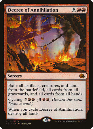 Decree of Annihilation [From the Vault: Annihilation]
