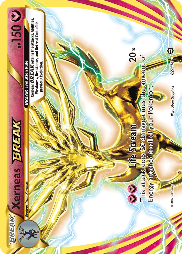 Xerneas BREAK (82/114) [XY: Steam Siege] | Eastridge Sports Cards & Games