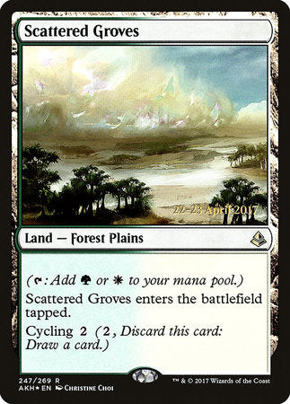 Scattered Groves [Amonkhet Promos] | Eastridge Sports Cards & Games