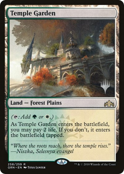 Temple Garden [Promo Pack: Throne of Eldraine] | Eastridge Sports Cards & Games