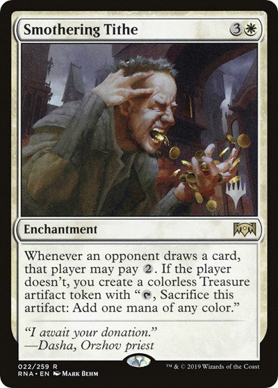 Smothering Tithe [Promo Pack: Throne of Eldraine] | Eastridge Sports Cards & Games