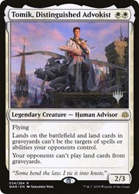 Tomik, Distinguished Advokist [Promo Pack: Throne of Eldraine] | Eastridge Sports Cards & Games