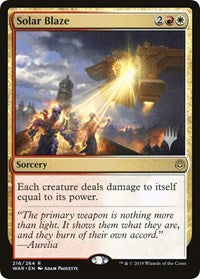 Solar Blaze [Promo Pack: Throne of Eldraine] | Eastridge Sports Cards & Games