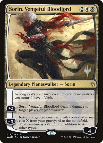 Sorin, Vengeful Bloodlord [Promo Pack: Throne of Eldraine] | Eastridge Sports Cards & Games