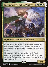 Tolsimir, Friend to Wolves [Promo Pack: Throne of Eldraine] | Eastridge Sports Cards & Games