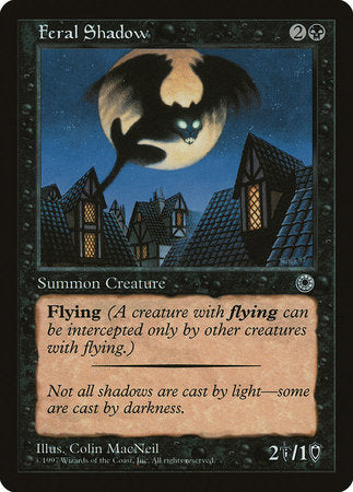 Feral Shadow (Reminder Text) [Portal Demo Game] | Eastridge Sports Cards & Games