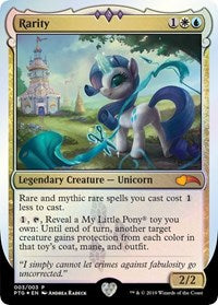 Rarity [Ponies: The Galloping] | Eastridge Sports Cards & Games