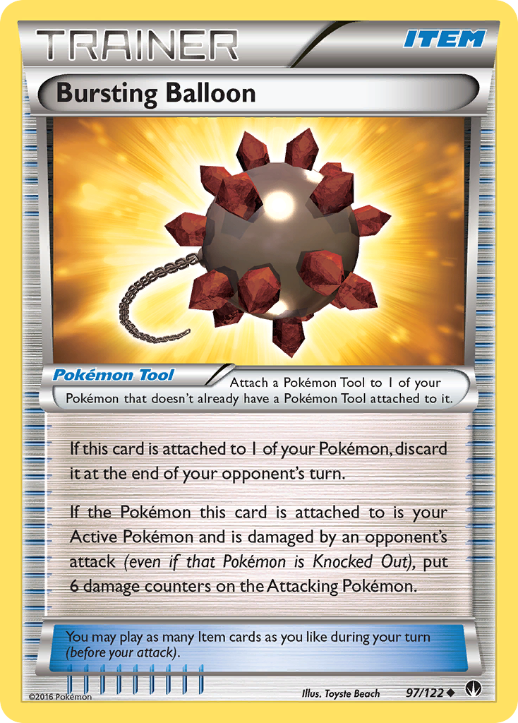 Bursting Balloon (97/122) [XY: BREAKpoint] | Eastridge Sports Cards & Games