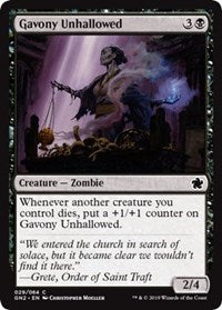 Gavony Unhallowed [Magic Game Night 2019] | Eastridge Sports Cards & Games