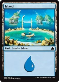 Island (58) [Magic Game Night 2019] | Eastridge Sports Cards & Games
