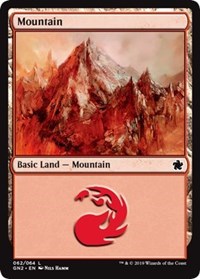 Mountain (62) [Magic Game Night 2019] | Eastridge Sports Cards & Games
