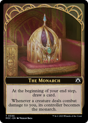 The Monarch // Shapeshifter Double-Sided Token [March of the Machine Commander Tokens] | Eastridge Sports Cards & Games