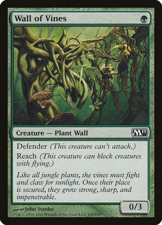 Wall of Vines [Magic 2011] | Eastridge Sports Cards & Games