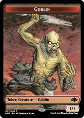 Goblin // Squirrel Double-Sided Token [Dominaria Remastered Tokens] | Eastridge Sports Cards & Games