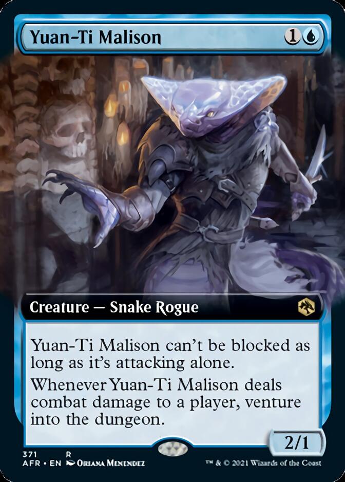 Yuan-Ti Malison (Extended) [Dungeons & Dragons: Adventures in the Forgotten Realms] | Eastridge Sports Cards & Games