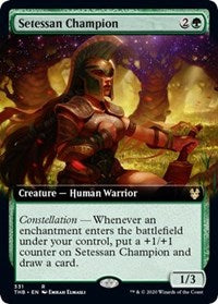 Setessan Champion (Extended Art) [Theros Beyond Death] | Eastridge Sports Cards & Games