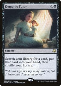 Demonic Tutor (J20) [Judge Promos] | Eastridge Sports Cards & Games