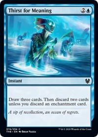 Thirst for Meaning [Theros Beyond Death] | Eastridge Sports Cards & Games