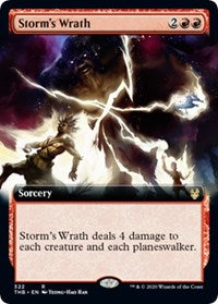 Storm's Wrath (Extended Art) [Theros Beyond Death] | Eastridge Sports Cards & Games