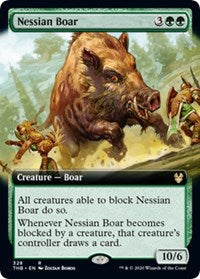 Nessian Boar (Extended Art) [Theros Beyond Death] | Eastridge Sports Cards & Games