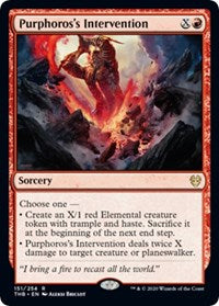 Purphoros's Intervention [Theros Beyond Death] | Eastridge Sports Cards & Games