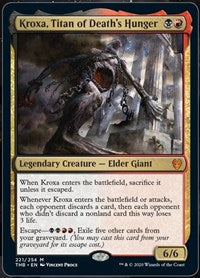 Kroxa, Titan of Death's Hunger [Theros Beyond Death] | Eastridge Sports Cards & Games